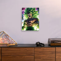 Broly Dragon Ball Z Metal Poster
