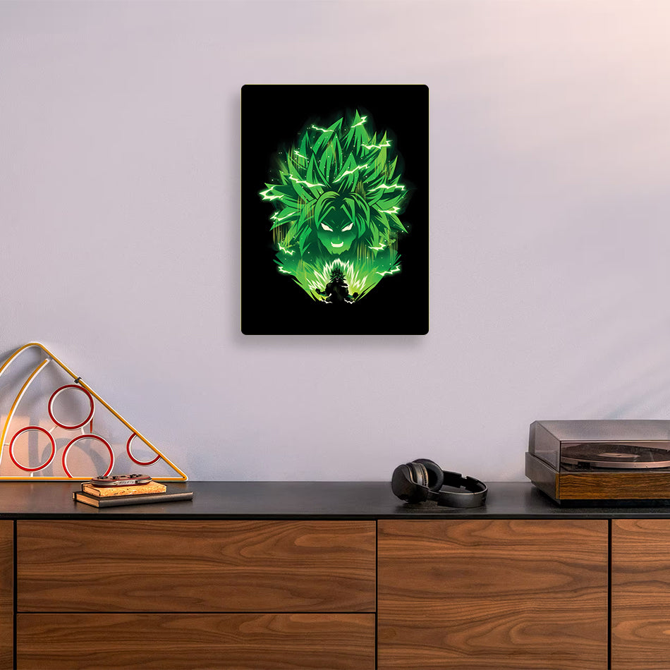 Broly Dragon Ball Z Metal Poster