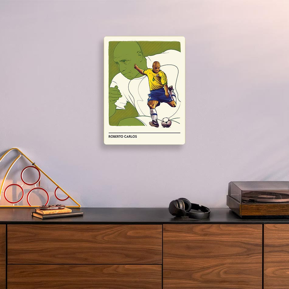 Roberto Carlos Minimal Poster