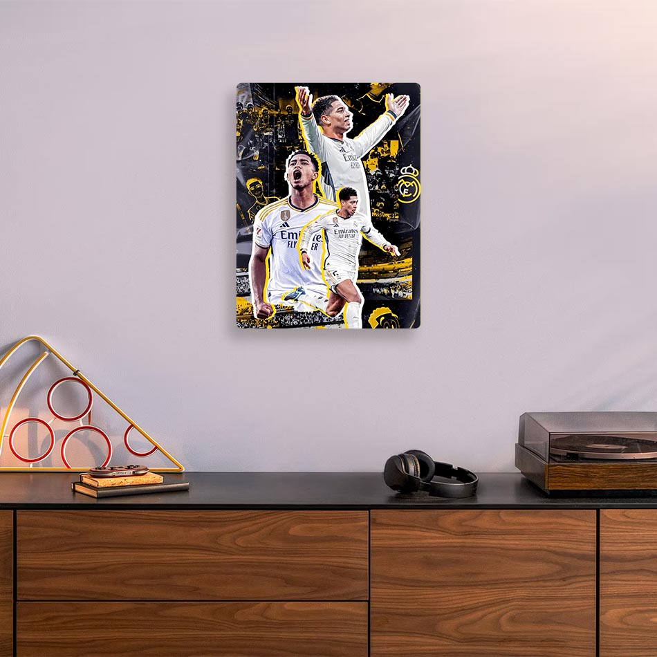 Jude Bellingham Real Madrid Metal Poster