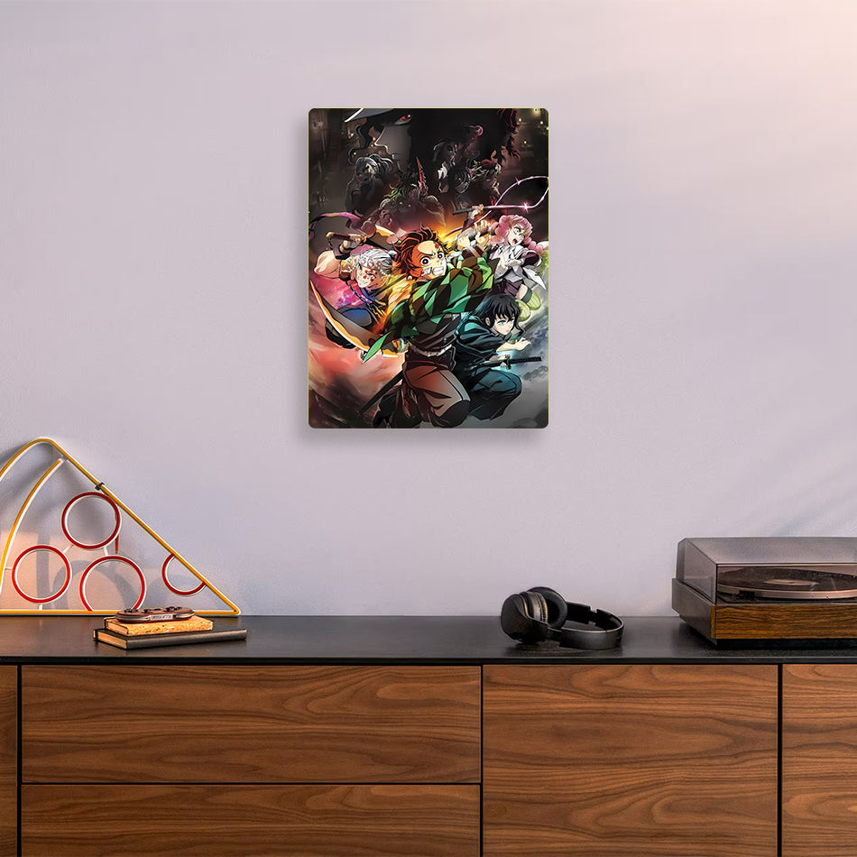 Demon Slayer Metal Poster