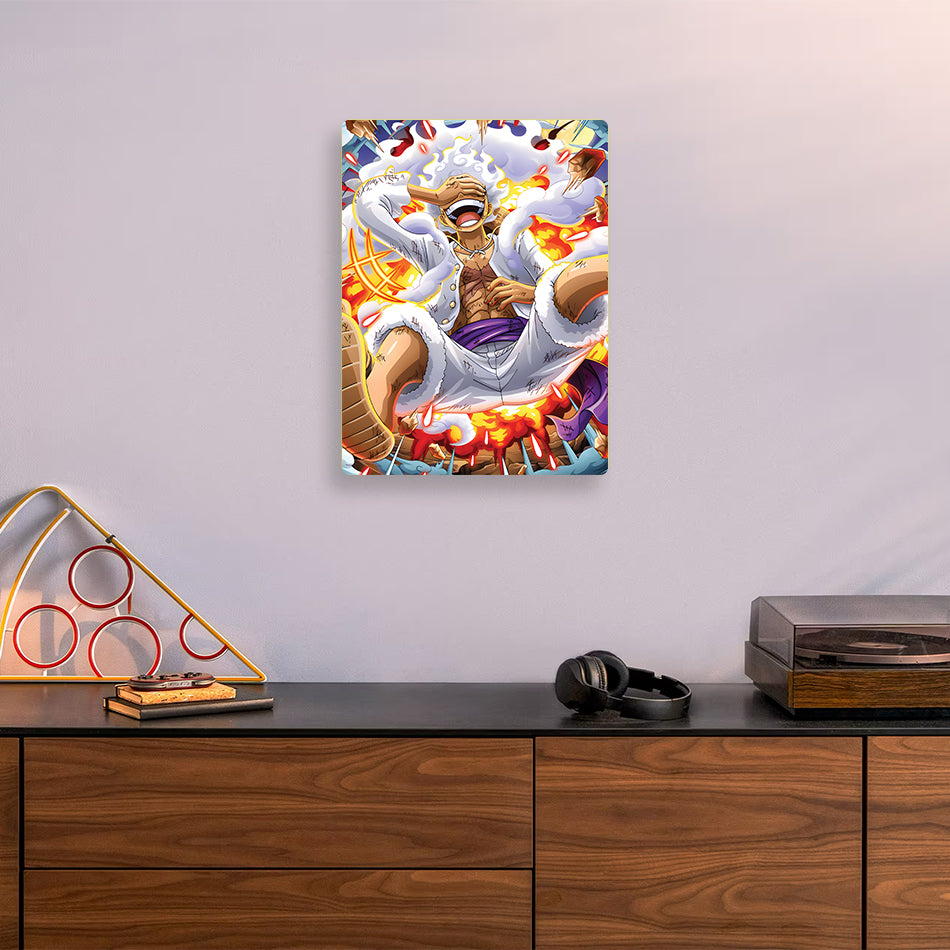 Monkey D Luffy One Piece Metal Poster