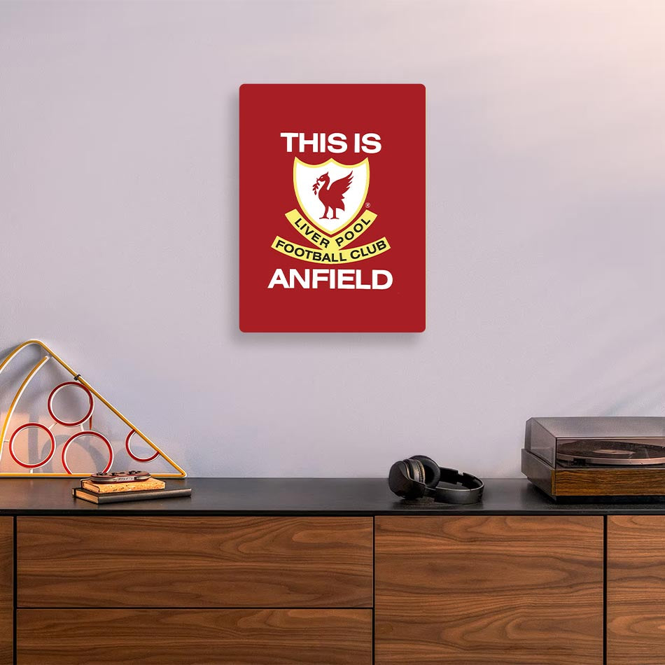 Liverpool FC Metal Poster