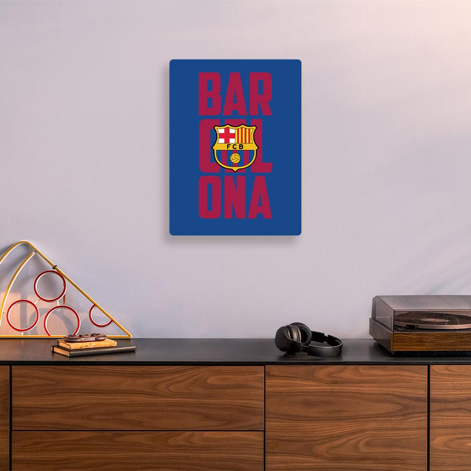 FC Barcelona Metal Poster