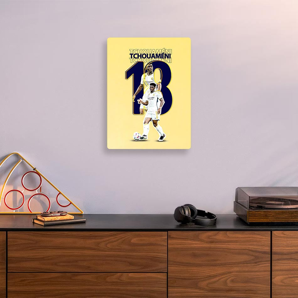 Tchuameni Real Madrid Poster