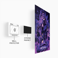 Sung JI Woo- Shadow Monarch Solo Levelling Metal Poster