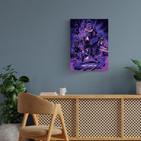 Sung JI Woo- Shadow Monarch Solo Levelling Metal Poster