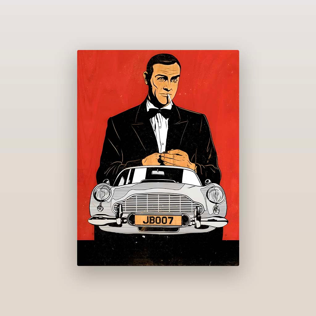 James Bond 007 Metal Poster