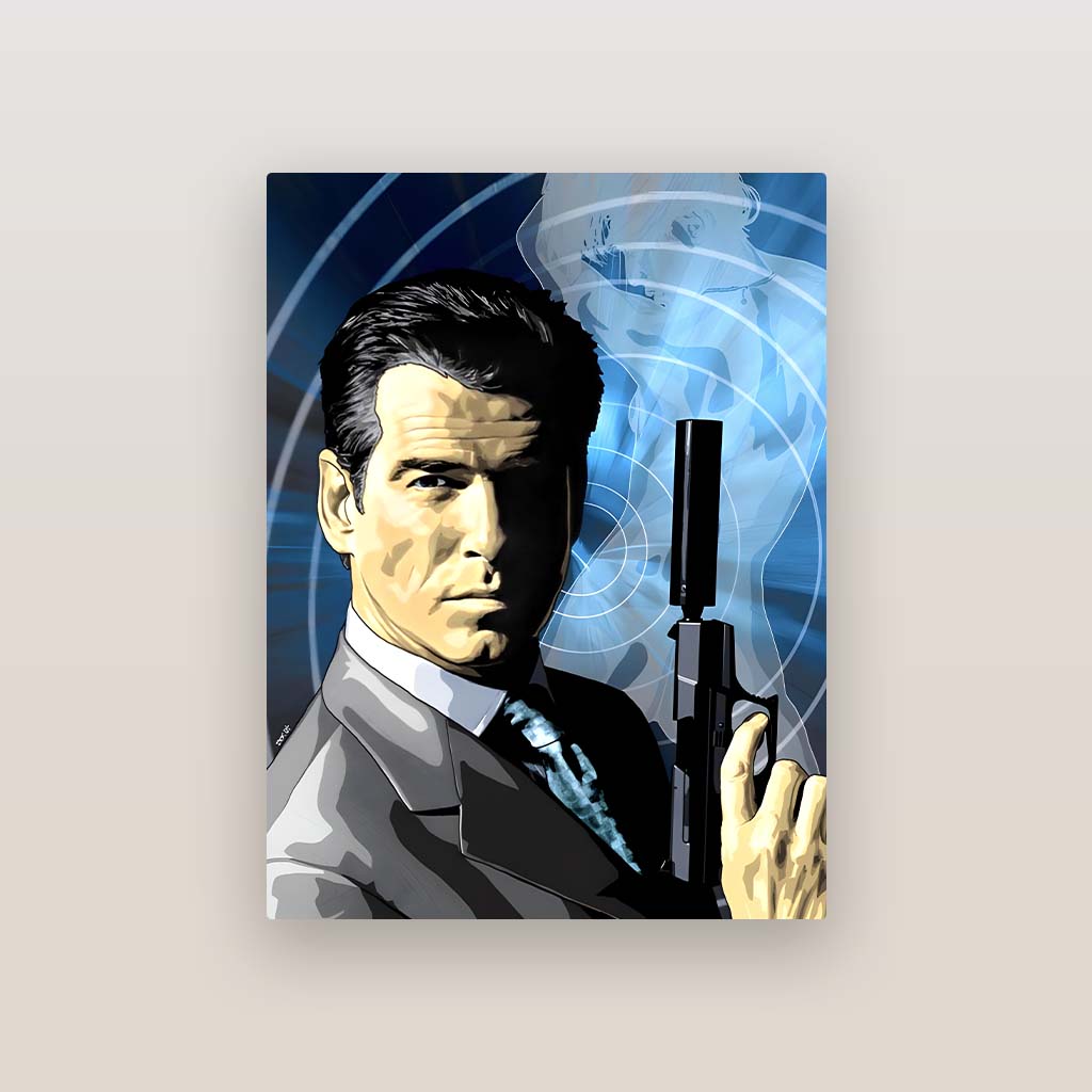 James Bond 007 Metal Poster