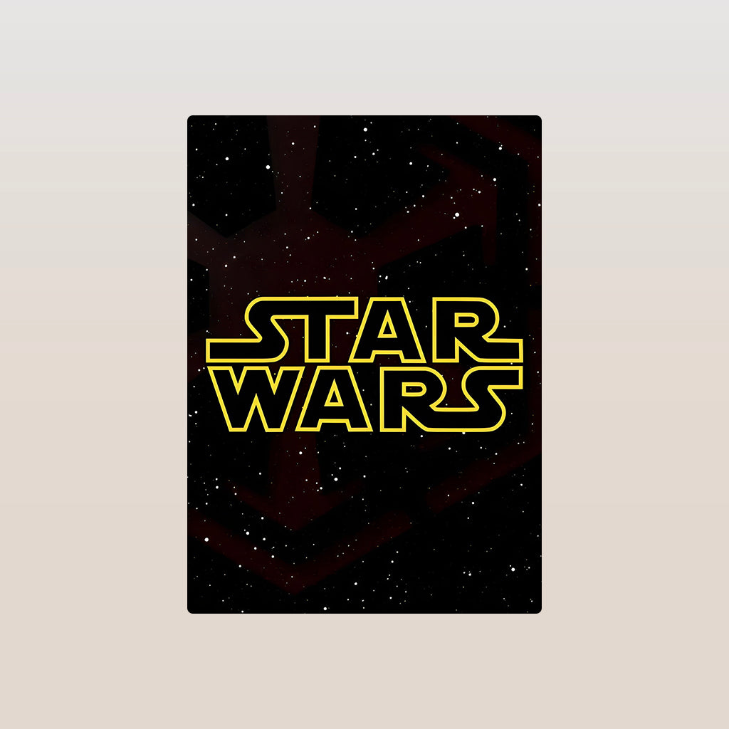 Star Wars Logo Metal Poster