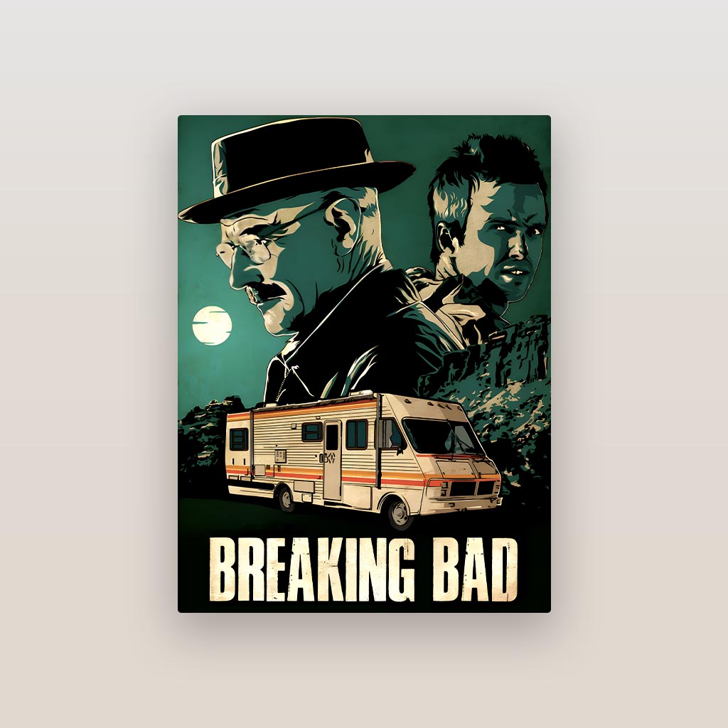 Breaking Bad Metal Poster