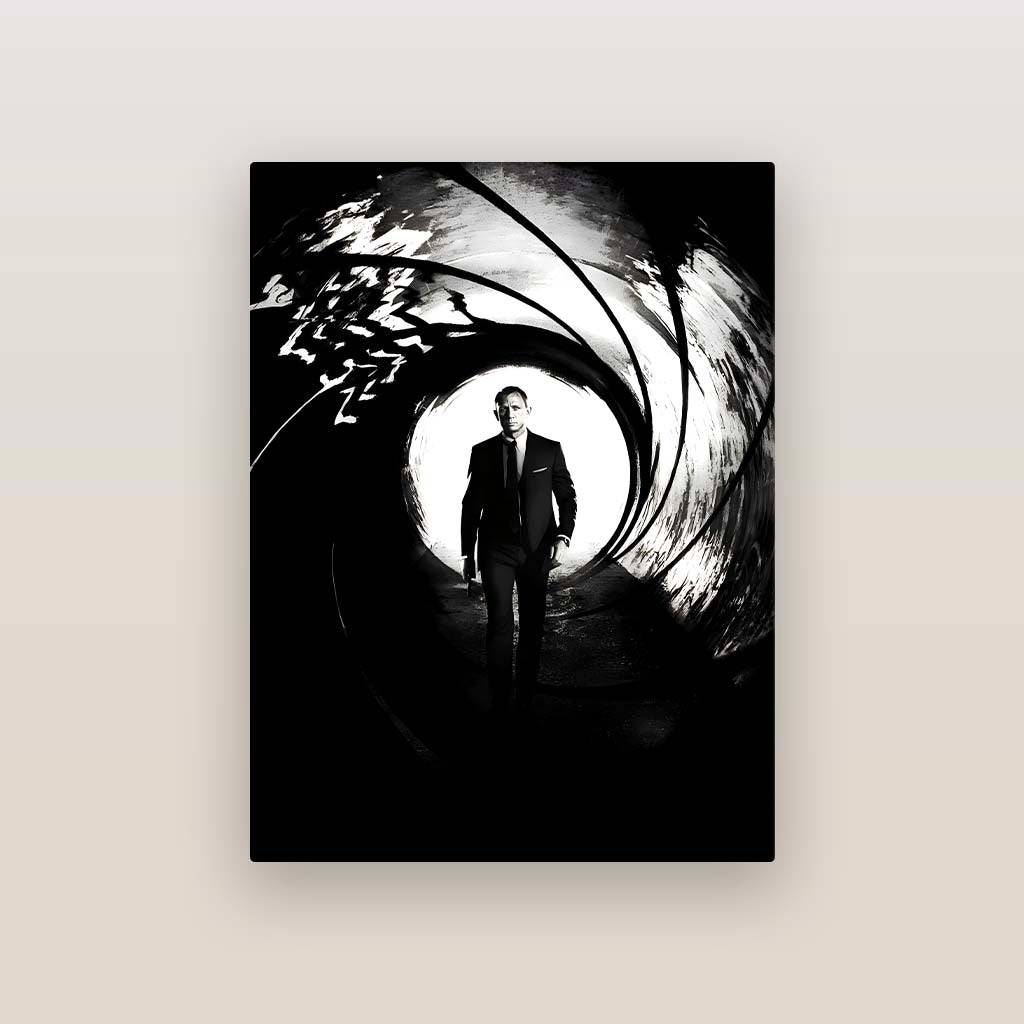 James Bond 007 Metal Poster