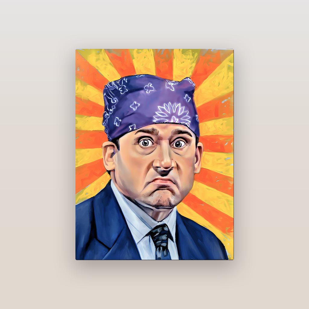 Prison Mike The Office Metal Poster