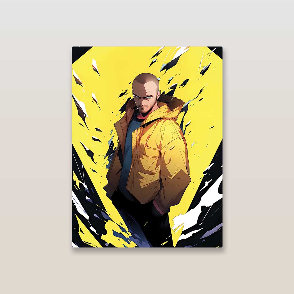 Jesse Pinkman Breaking Bad Metal Poster