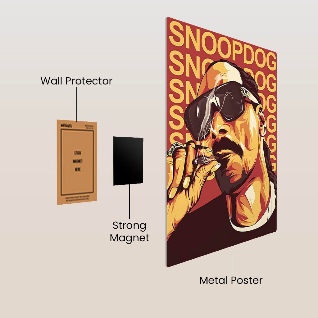 Snoop Dog Metal Poster