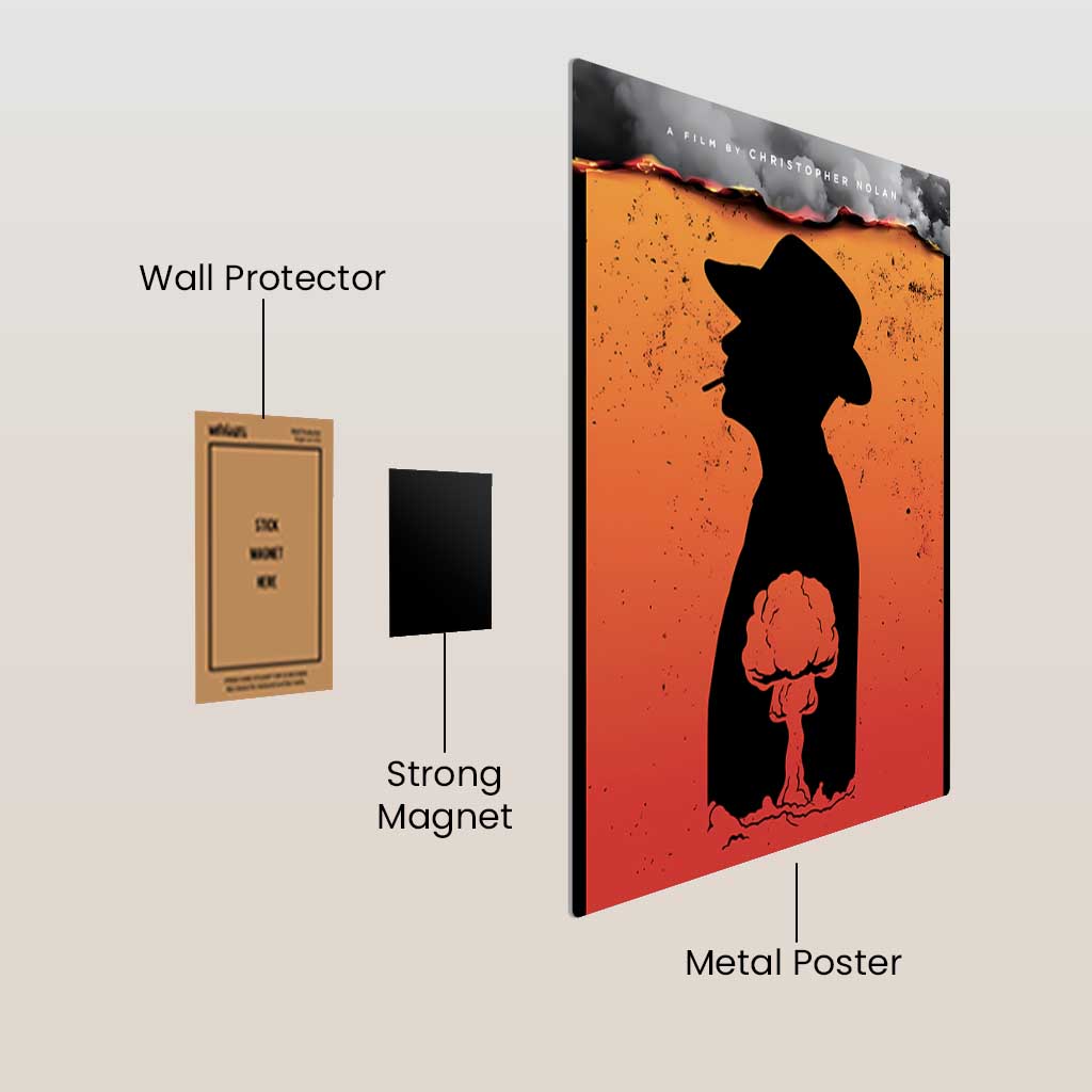 Oppenheimer Metal Poster