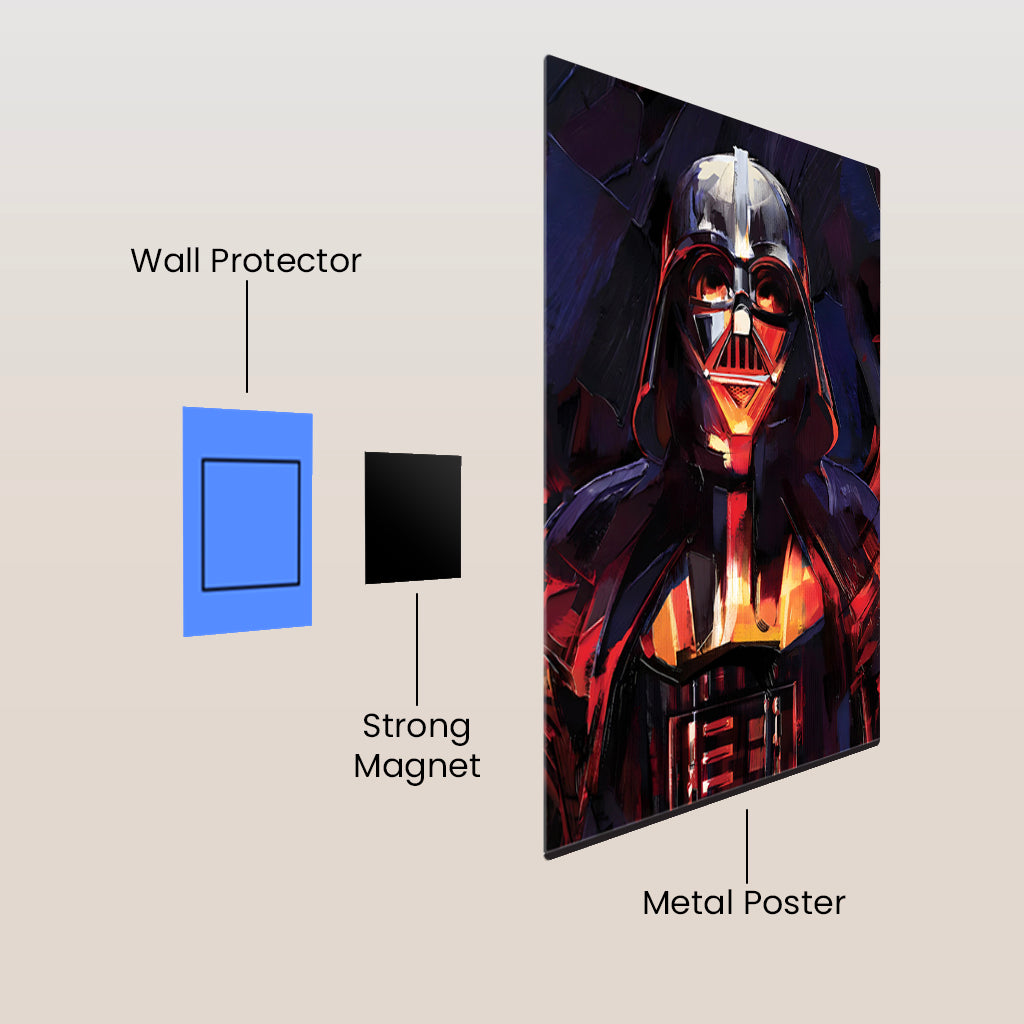 Darth Vader Star Wars Metal Poster