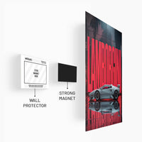 Lamborghini Countach Metal Poster