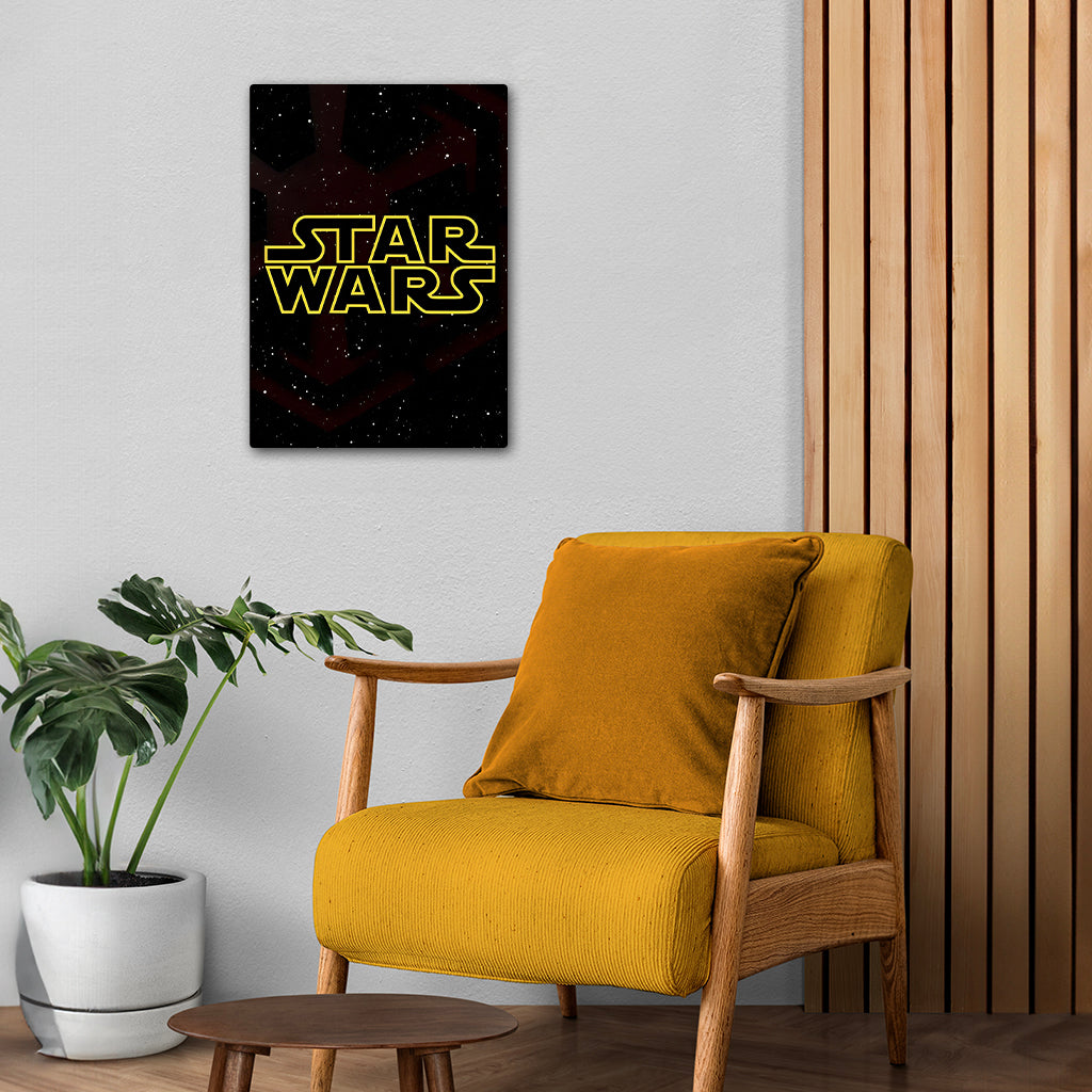 Star Wars Logo Metal Poster