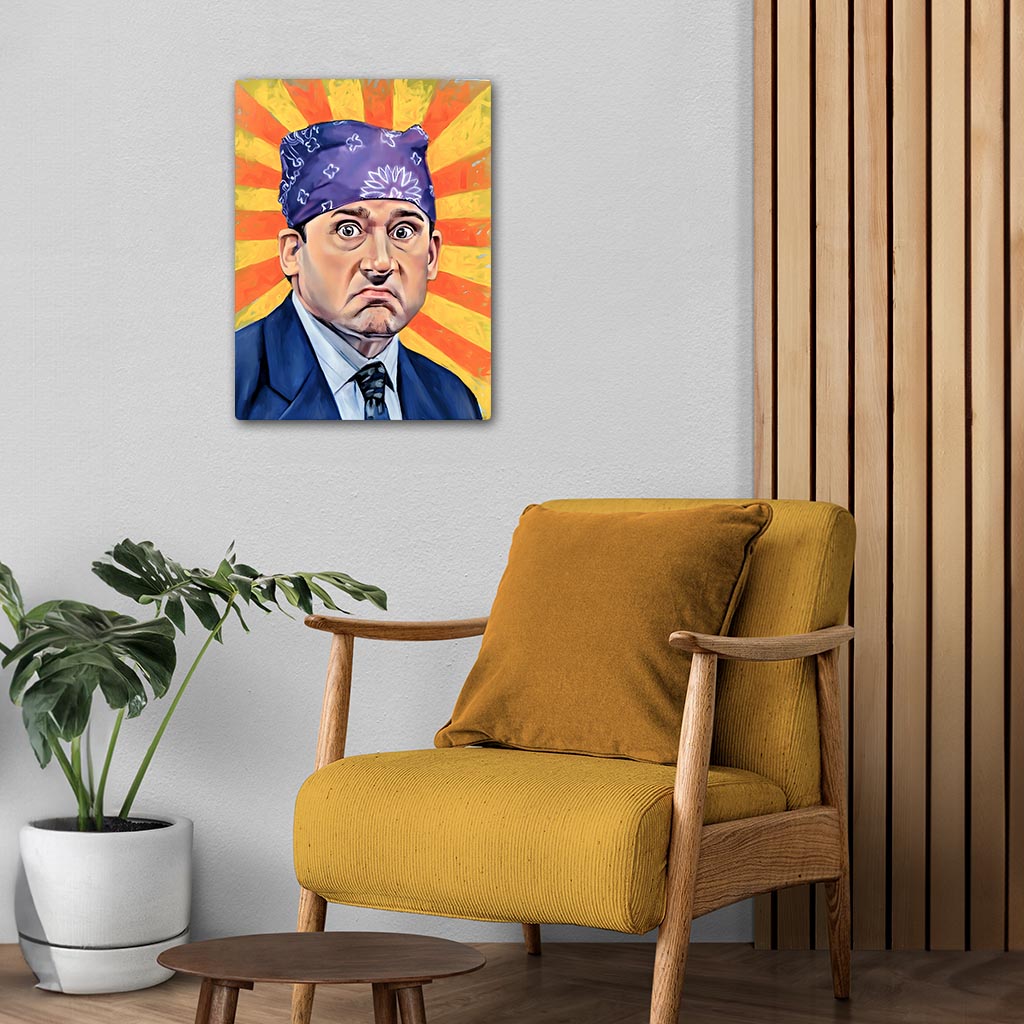 Prison Mike The Office Metal Poster