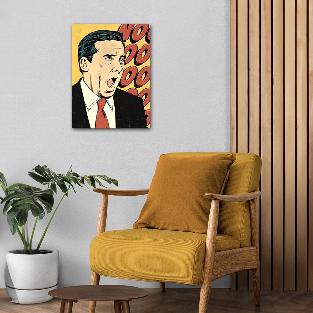 Micheal Scott Metal Poster