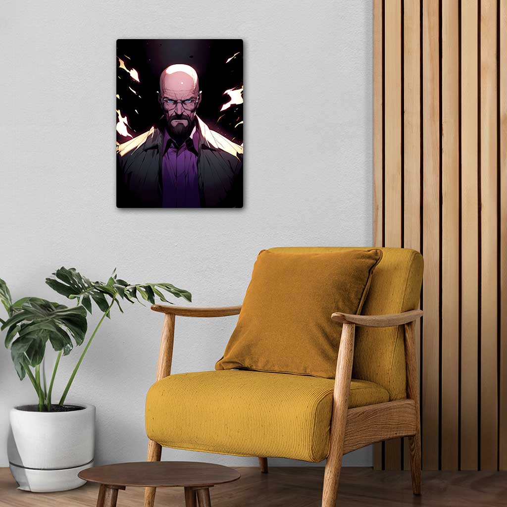 Heisenberg Breaking Bad Metal Poster