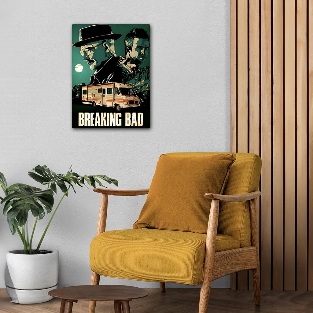 Breaking Bad Metal Poster