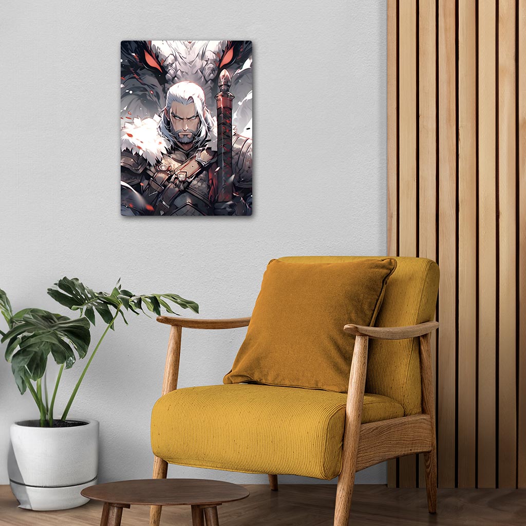 Geralt Witcher Metal Poster