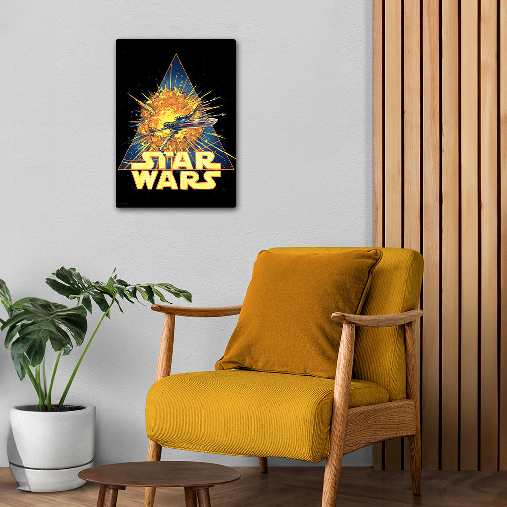 Star Wars Logo Metal Poster