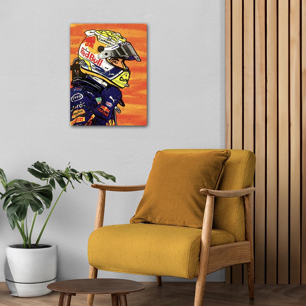 Max Verstappen Red Bull F1 Poster