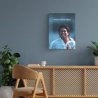 Sachin Motivational Metal Poster
