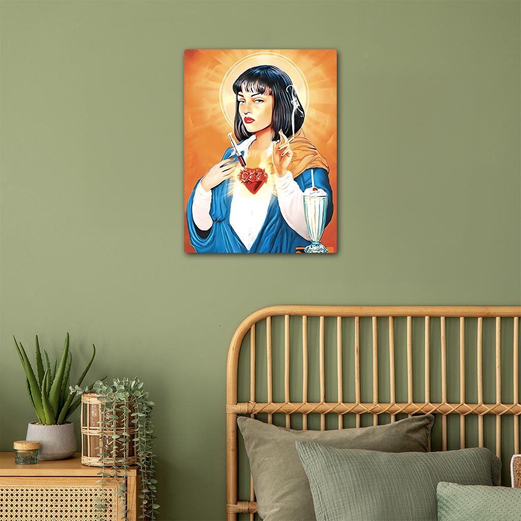 Mia Wallace Art Metal Poster