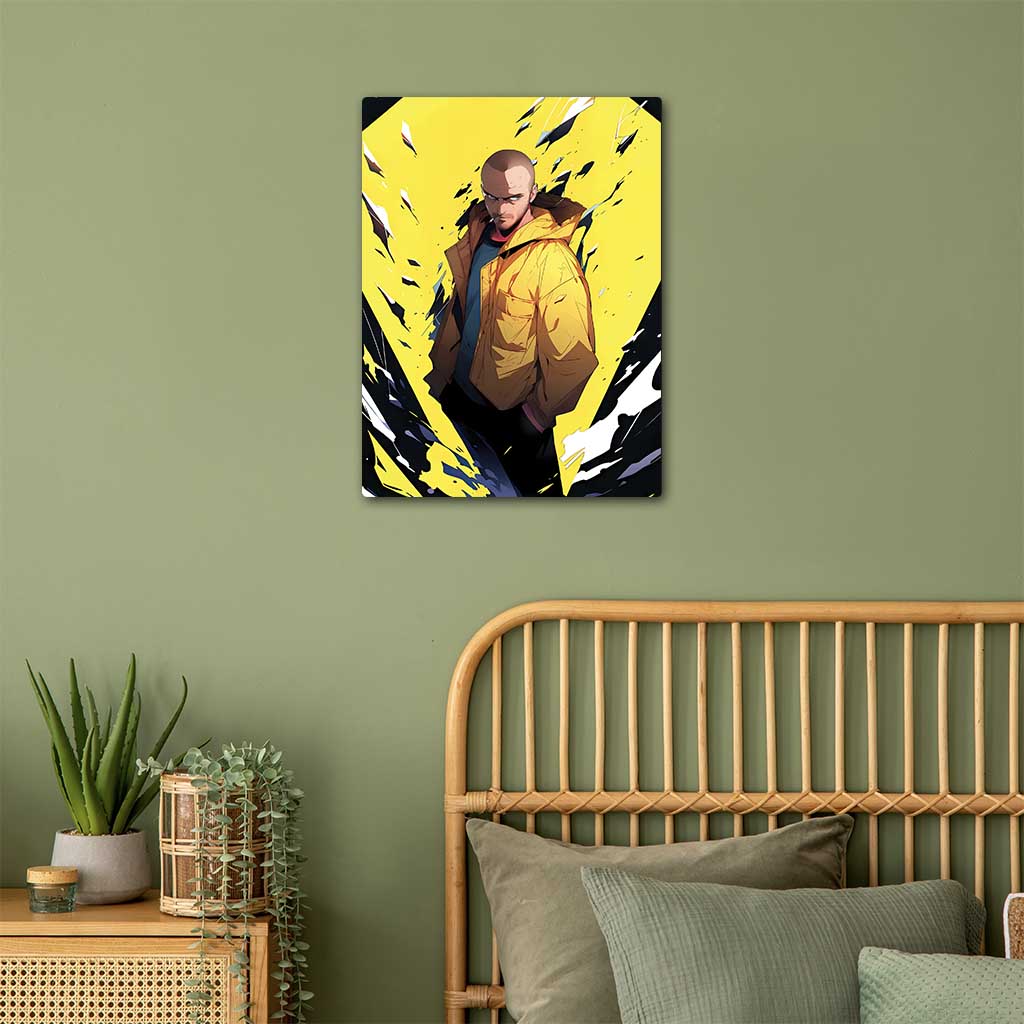 Jesse Pinkman Breaking Bad Metal Poster