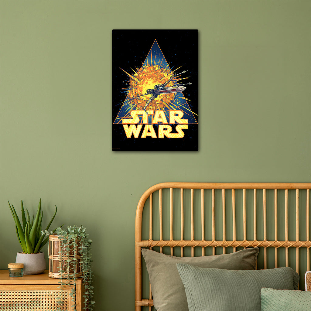 Star Wars Logo Metal Poster