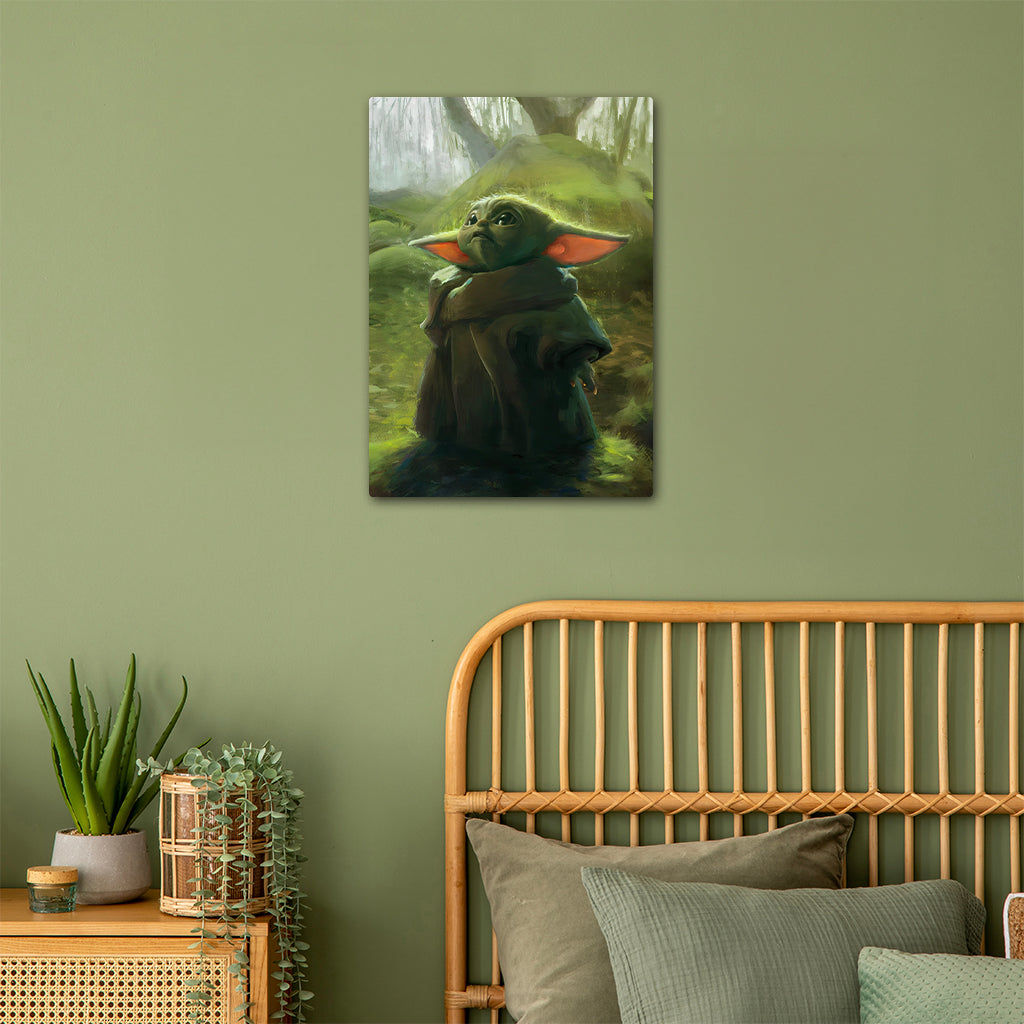 Baby Yoda Star Wars Metal Poster