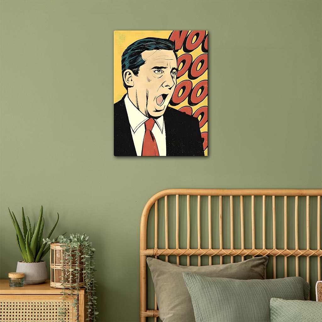 Micheal Scott Metal Poster