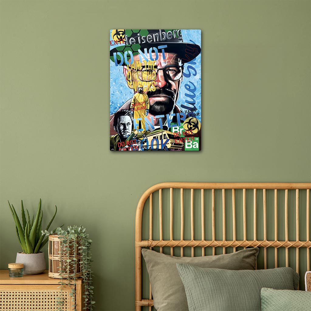 Heisenberg Pop Art Metal Poster