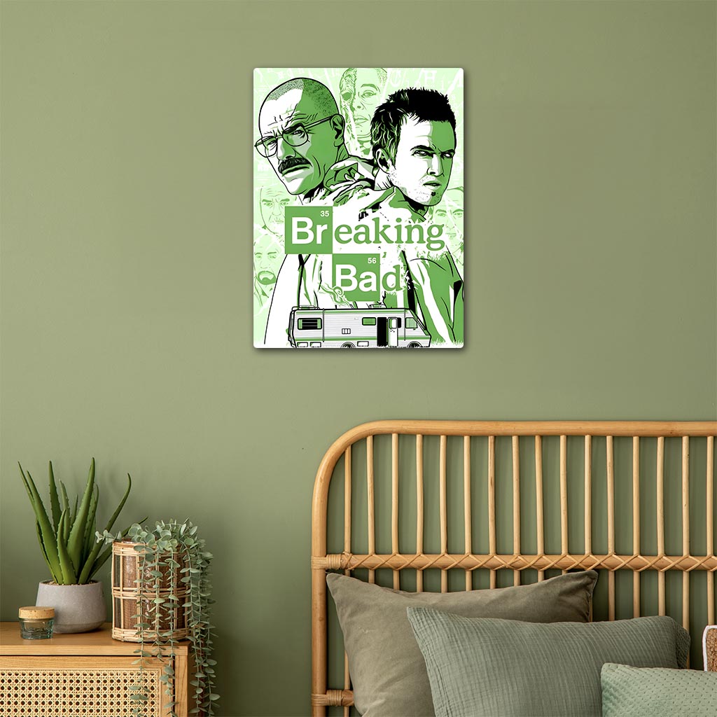 Breaking Bad Metal Poster