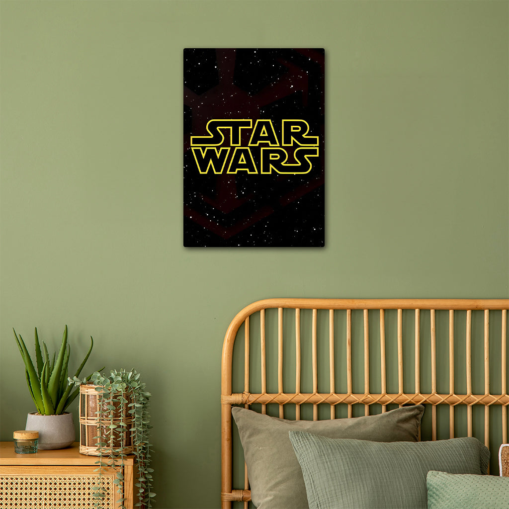 Star Wars Logo Metal Poster