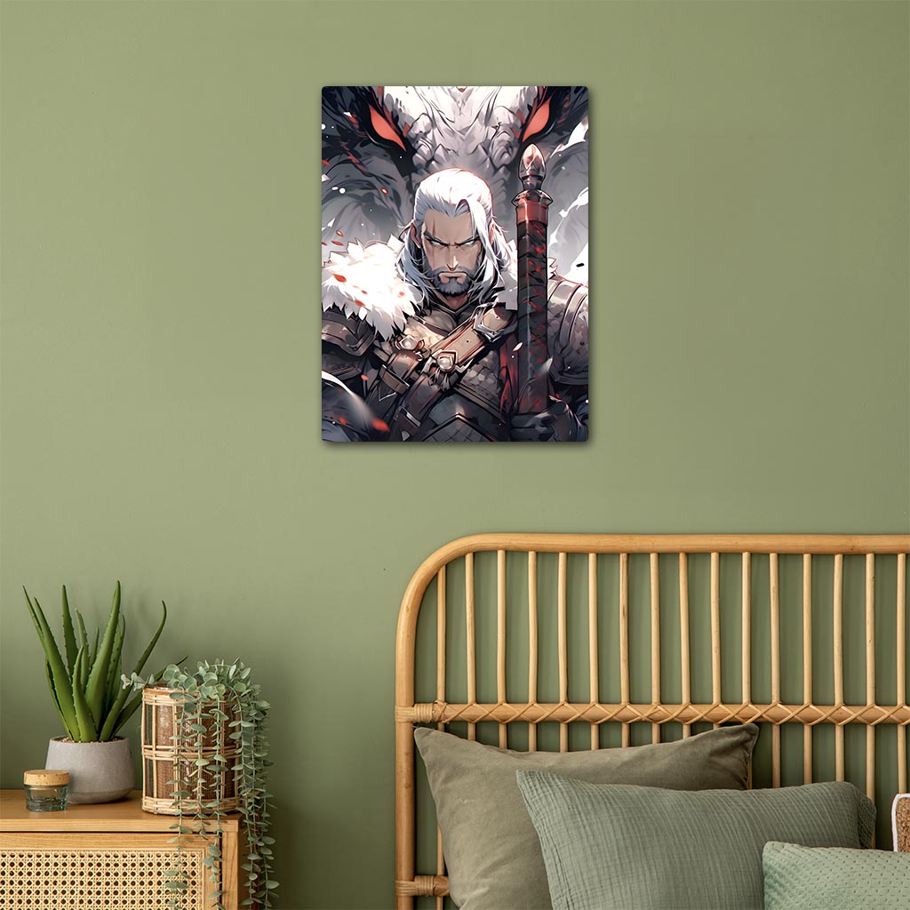 Geralt Witcher Metal Poster