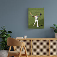Virat Kohli Motivational Metal Poster