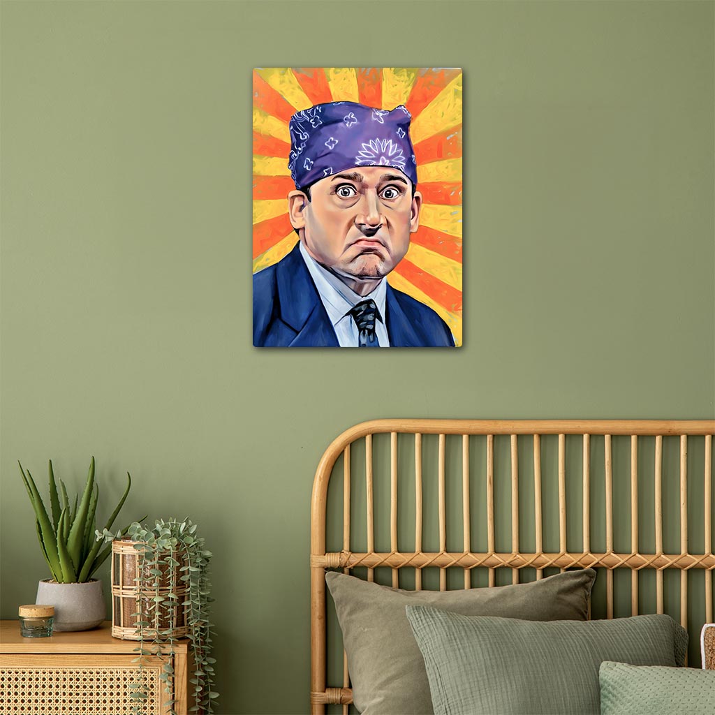 Prison Mike The Office Metal Poster