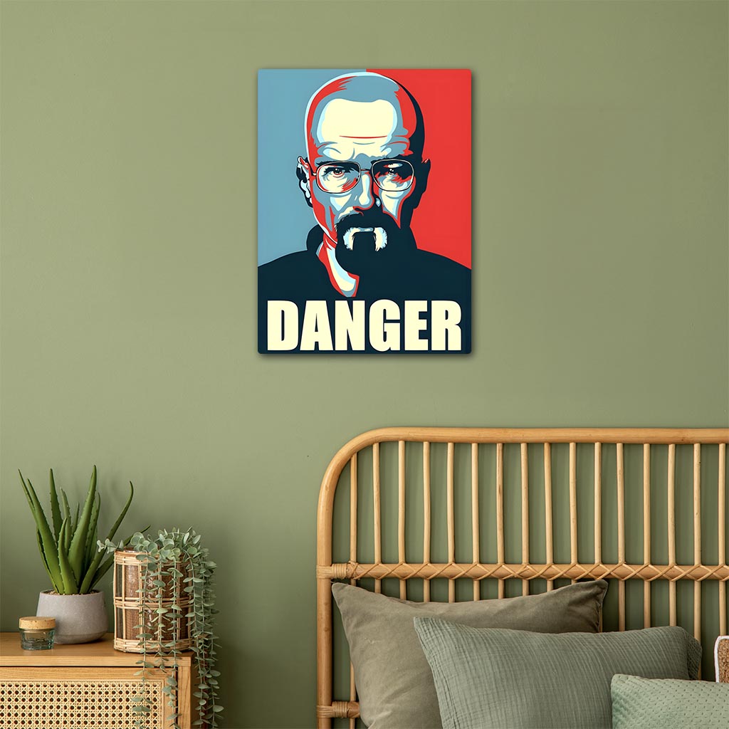 Heisenberg Breaking Bad Metal Poster