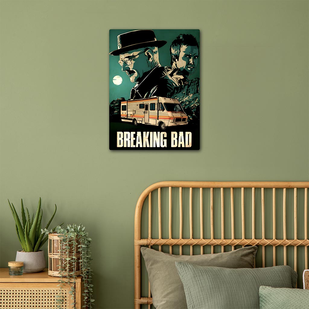 Breaking Bad Metal Poster