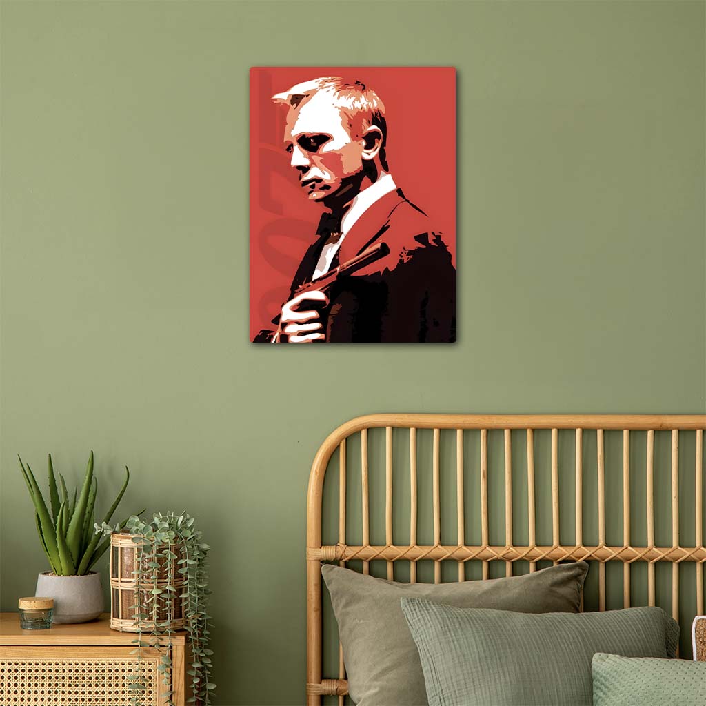 James Bond 007 Daniel Craig Metal Poster