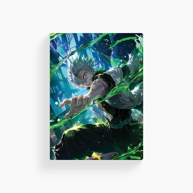 Sanemi Wind Hashira Demon Slayer Metal Posters