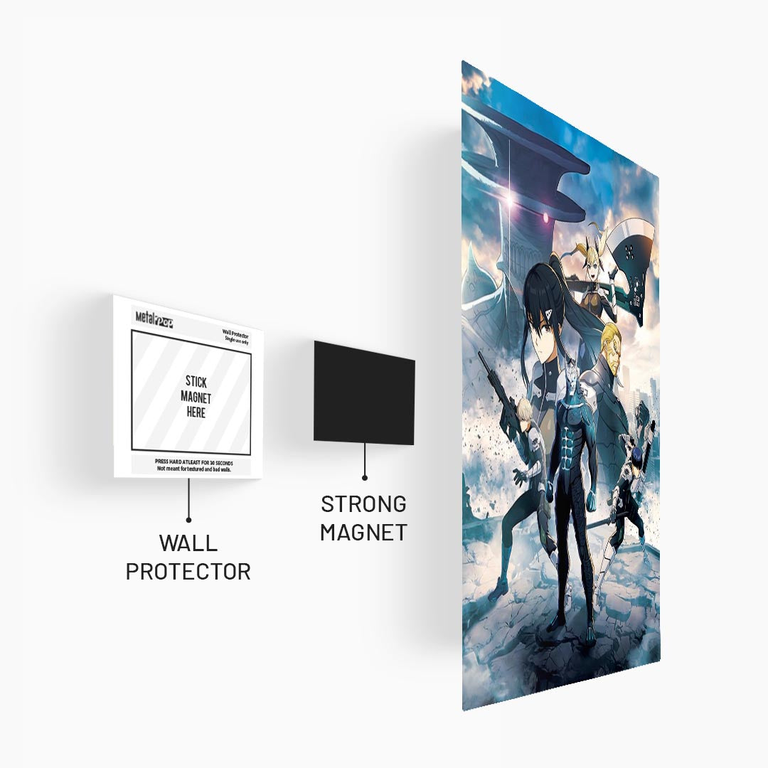Kaiju No. 8 Metal Poster