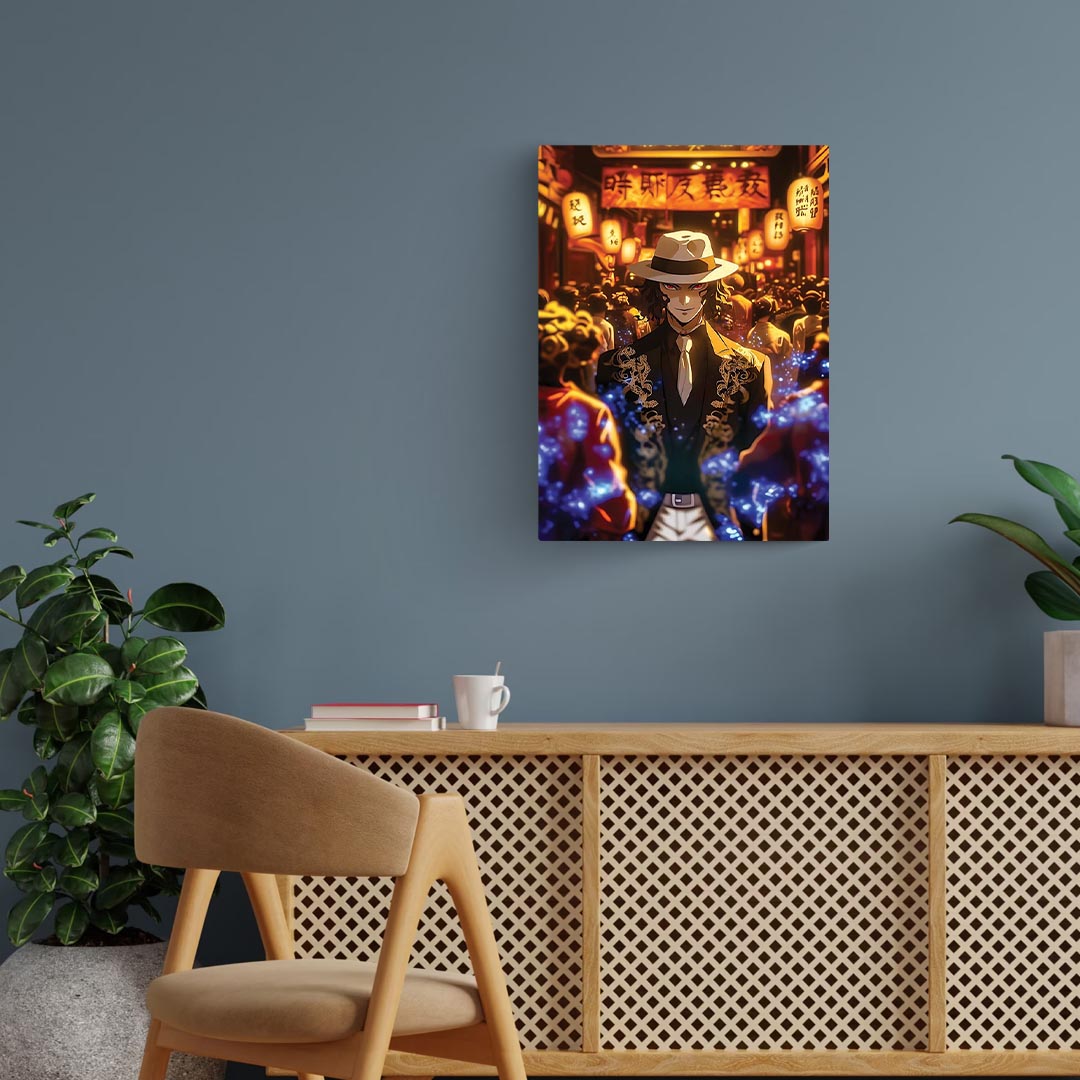 Muzan Kibutsuji Demon Slayer Metal Posters