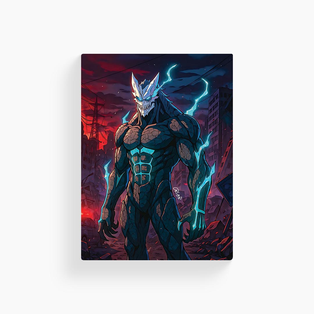 Kafka Hibino Kaiju No. 8 Metal Poster
