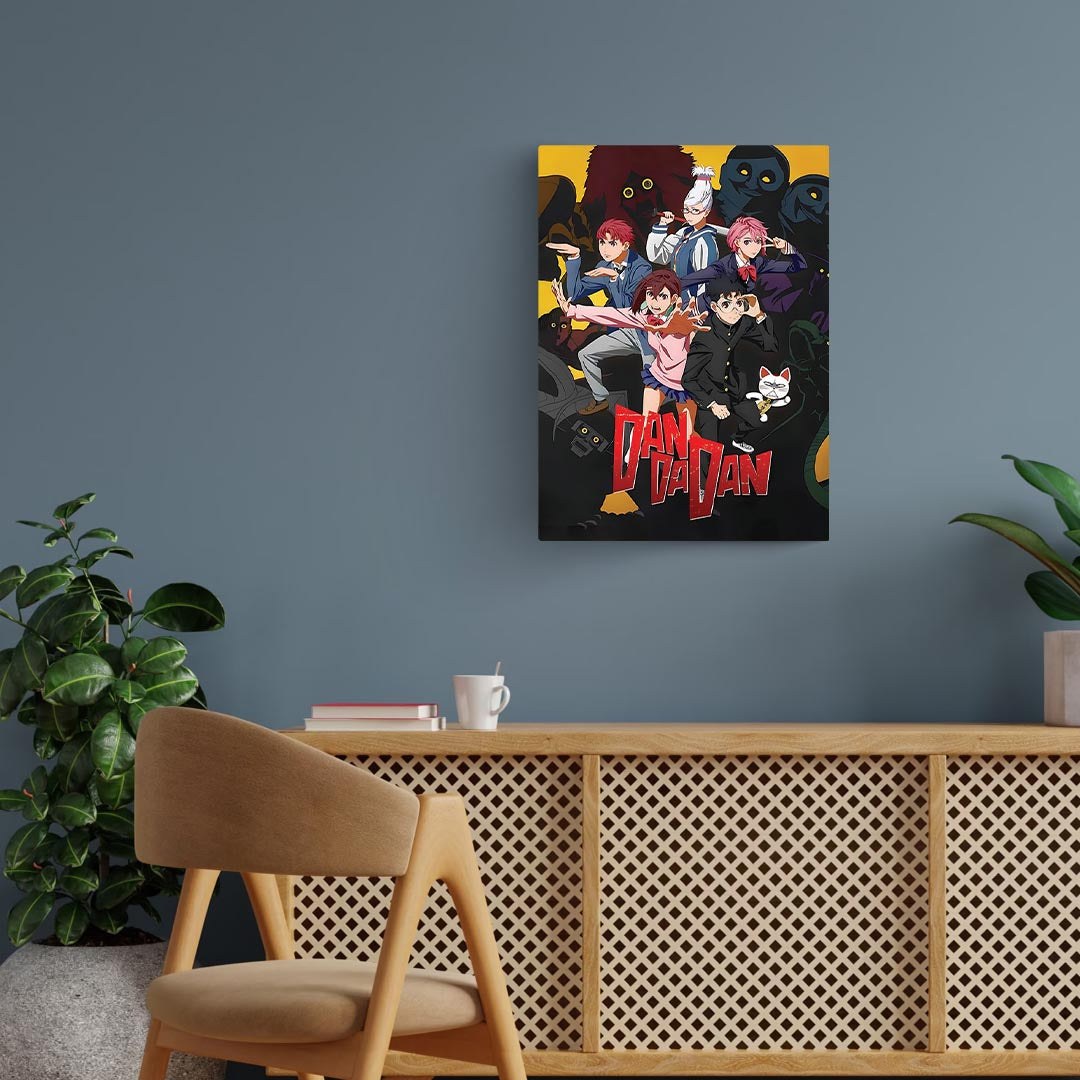 Dandadan Metal Poster